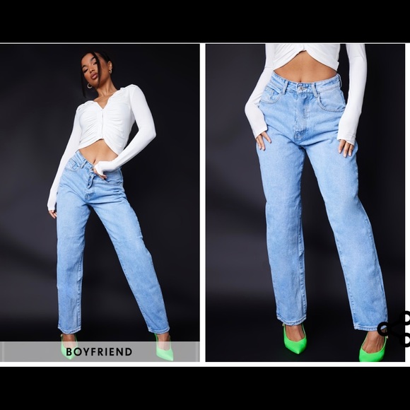 PrettyLittleThing Denim - Pretty Little Thing Boyfriend Jean